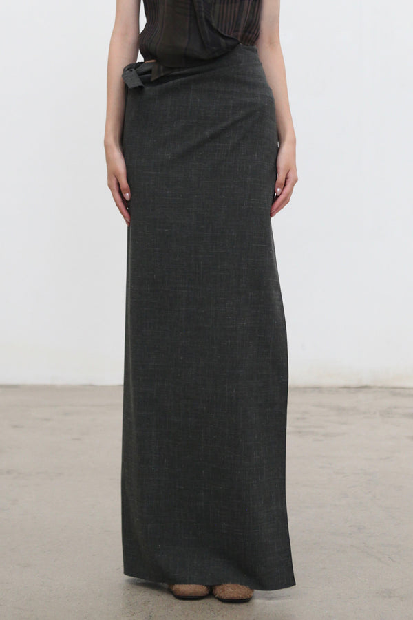 Cortana 25 Early Fall Time Skirt/Jacket/Pants CTN-PF25-A227401-GREEN JACQUARD Skirt (CTN-PF25-A1330)